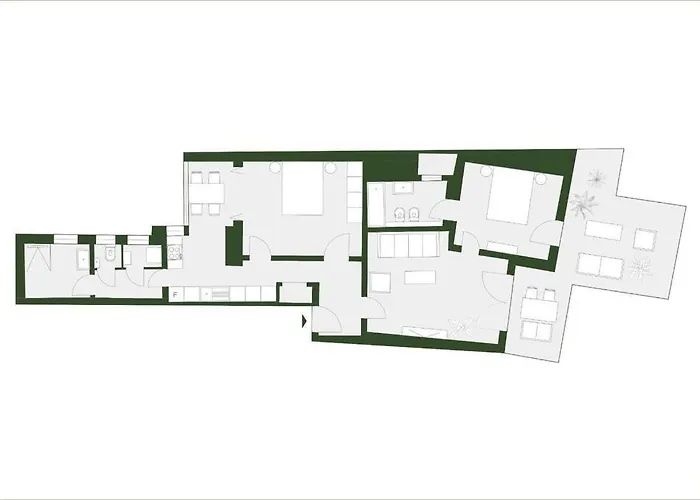 Marvelous Park View - Big Terrace - 2bdr Apartmán