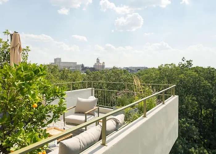 Apartman Marvelous Park View - Big Terrace - 2bdr Bukarest